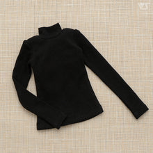 Load image into Gallery viewer, Ribbed High Neck Knit (Black)[PreOrder]
