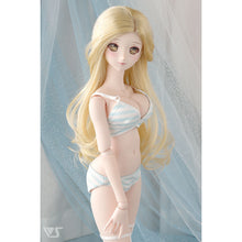 Load image into Gallery viewer, L Bust / DDdy Bra &amp; Panties Set (Blue Border)[PreOrder]
