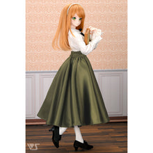 Load image into Gallery viewer, Classical Flare Skirt (Moss Green)[PreOrder]
