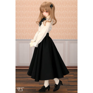 Classical Flare Skirt (Black)[PreOrder]