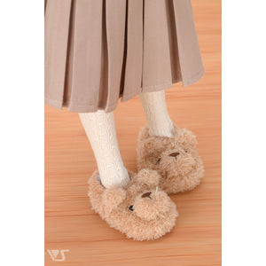 Teddy Bear Plush Slippers[PreOrder]