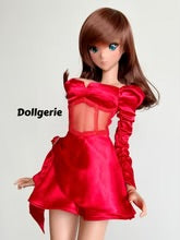Raving Red Bustier Dress for SmD or DD [Pre-owned]