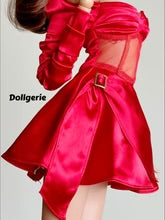 Raving Red Bustier Dress for SmD or DD [Pre-owned]