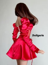 Raving Red Bustier Dress for SmD or DD [Pre-owned]
