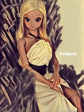 Mother of Dragon Dress, inspired by Game of thrones, made for SmartDoll or DD [Pre-owned]