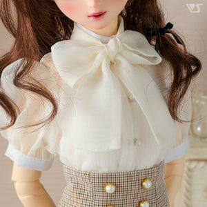 Sheer Blouse & Tight Skirt Set