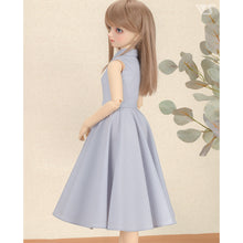 Load image into Gallery viewer, Long Shirt Dress Set (Stripe / Ice Blue)[PreOrder]
