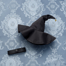 Load image into Gallery viewer, Moondrop Wizard Hat (Black)[PreOrder]
