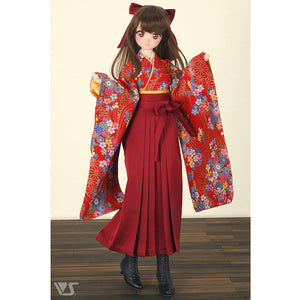 Gorgeous Hakama Set (Red)[PreOrder]