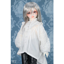 Load image into Gallery viewer, Lace-up flared shirt (white) - mini [PreOrder]
