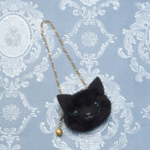 Load image into Gallery viewer, Black cat shoulder bag [PreOrder]
