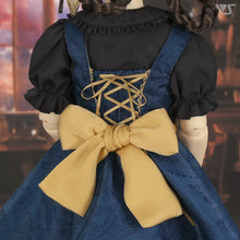 Load image into Gallery viewer, Etoile Pinafore Dress Set (Navy)[PreOrder]
