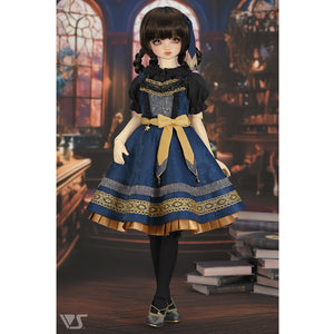 Etoile Pinafore Dress Set (Navy)[PreOrder]