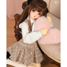 Load image into Gallery viewer, Checked Jumper Skirt Set (Mocha) - Mini [PreOrder]
