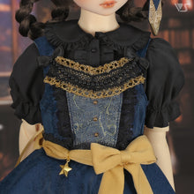 Load image into Gallery viewer, Etoile Pinafore Dress Set (Navy)[PreOrder]
