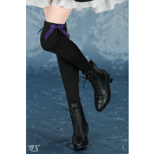 Load image into Gallery viewer, SD Socks (Black with Purple Ribbon)[PreOrder]
