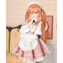 Load image into Gallery viewer, Maid headband &amp; apron (black ribbon)[PreOrder]
