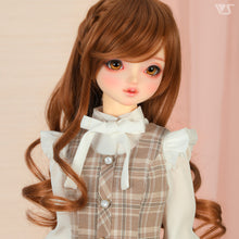 Load image into Gallery viewer, Checked Jumper Skirt Set (Mocha)[PreOrder]
