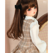 Load image into Gallery viewer, Checked Jumper Skirt Set (Mocha) - Mini [PreOrder]
