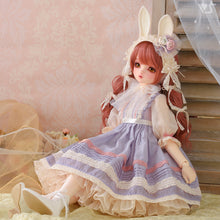 Load image into Gallery viewer, Organza pom-pom pannier (ecru)[PreOrder]
