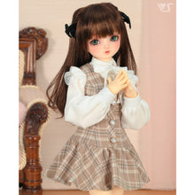 Load image into Gallery viewer, Checked Jumper Skirt Set (Mocha) - Mini [PreOrder]

