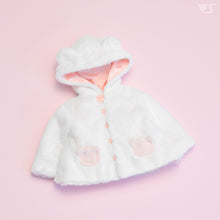 Load image into Gallery viewer, Bear ear fur coat (strawberry milk)mini[PreOrder]
