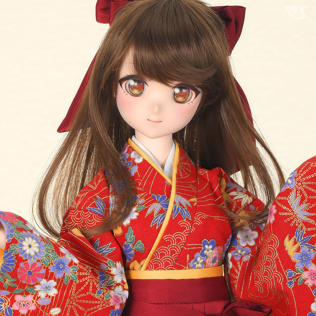 Gorgeous Hakama Set (Red)[PreOrder]