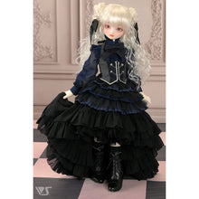 Load image into Gallery viewer, Princess Pom-Pom Pannier (Black)Mini [PreOrder]
