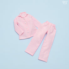 Load image into Gallery viewer, Checkered pajamas (pink) - mini [PreOrder]
