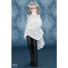 Load image into Gallery viewer, Lace-up flared shirt (white) - mini [PreOrder]

