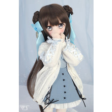 Load image into Gallery viewer, Lace-up Knit Cardigan / Mini (White)[PreOrder]
