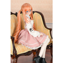 Load image into Gallery viewer, Suspender lace-up skirt set (pink)[PreOrder]
