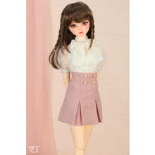 Load image into Gallery viewer, Sheer blouse and tight skirt set (pink)[PreOrder]
