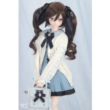 Load image into Gallery viewer, Lace-up Knit Cardigan (White)[PreOrder]
