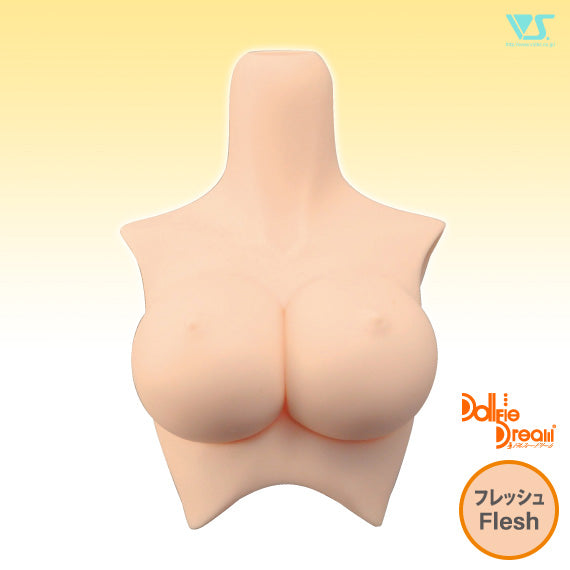 DDIII-B-04 / L Shapely Bust / Flesh