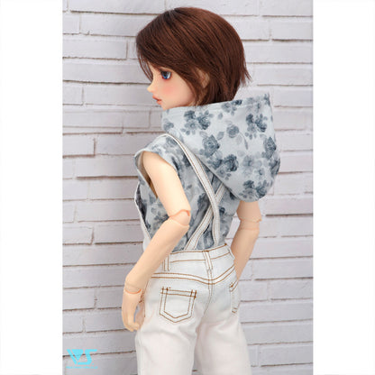 White salopette coordinates