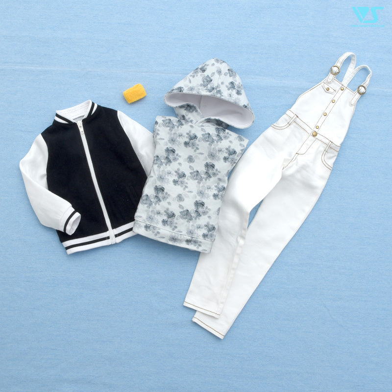 White salopette coordinates