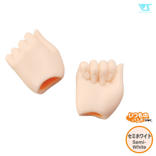 DDII-H-07-SW Hand Parts Open Goo / Semi-White