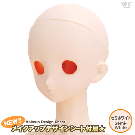 DDH-06 Opened Eyeholes / Semi-White