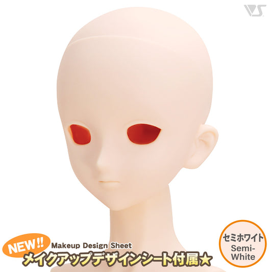 DDH-07 Opened Eyeholes / Semi-White