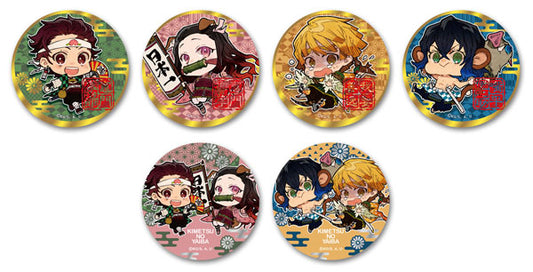Demon Slayer: Kimetsu no Yaiba Trading Jewelry Tin Badge Oni Taiji (Random)(Each)