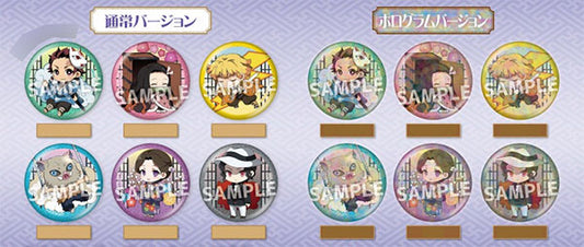 Demon Slayer: Kimetsu no Yaiba Deko!to Tin Badge Vol.2 (Random)(Each)