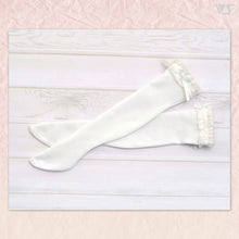 Load image into Gallery viewer, SD Socks with Lace (White)
