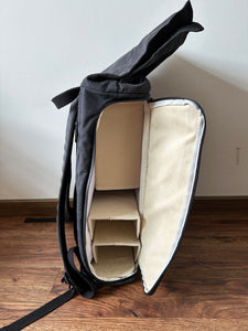 Mirai Carry Backpack [ CHARCOAL BLACK ]