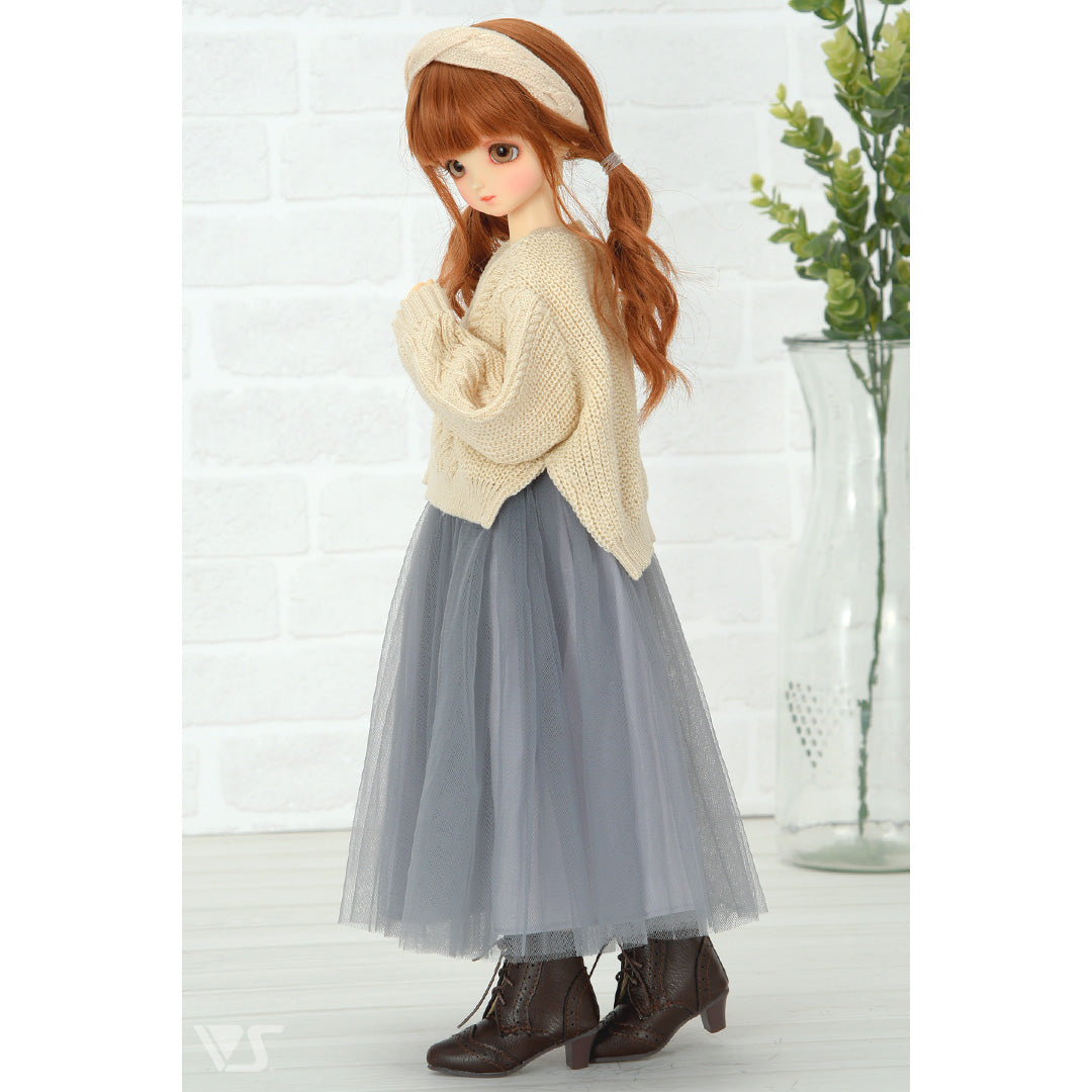 Loose Sweater & Tulle Skirt Set / Mini [Display Set]