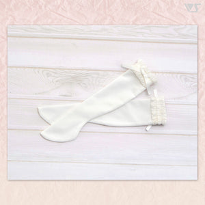 SDM Socks with Lace / Mini (White)